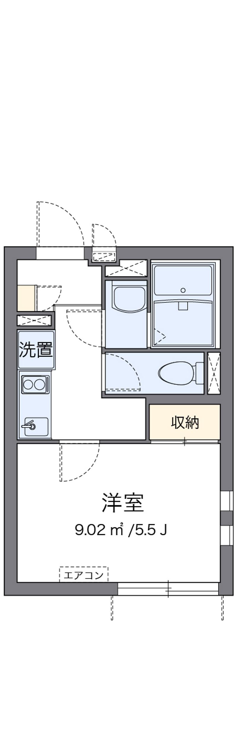 クレイノＡＺＵＭＡ 間取り