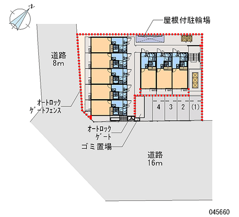 レオパレステリオス 区画図