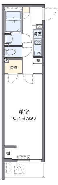 クレイノエスタシオン 間取り図