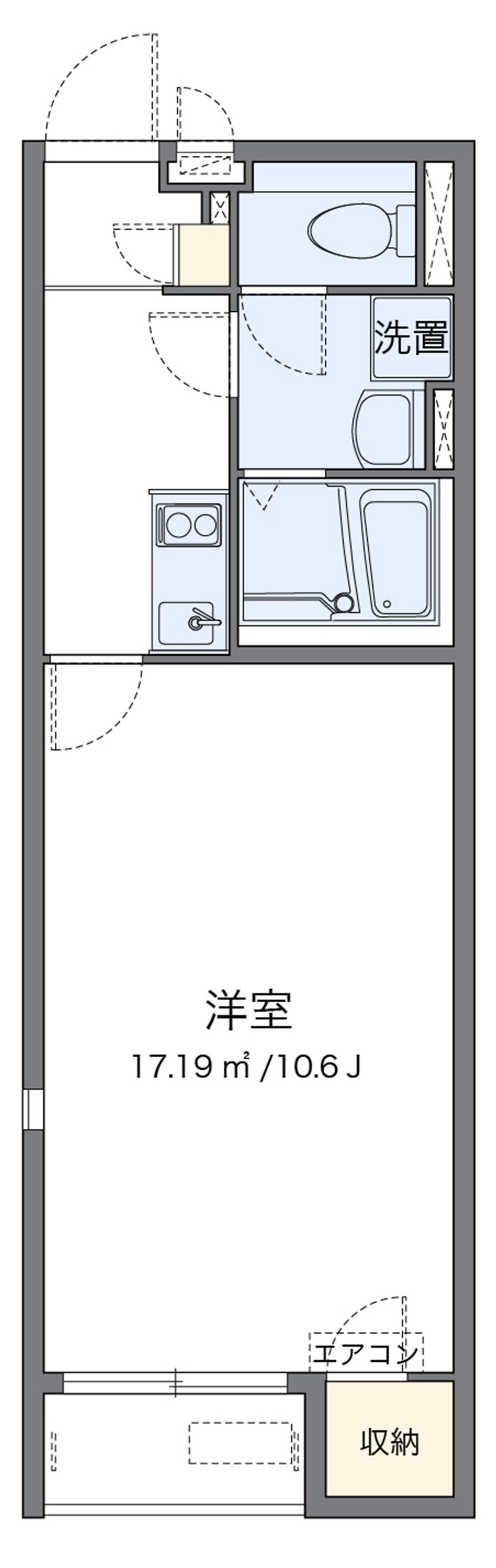 レオネクスト阿星 間取図