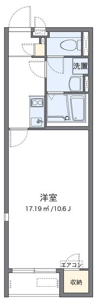 レオネクスト阿星 間取り図