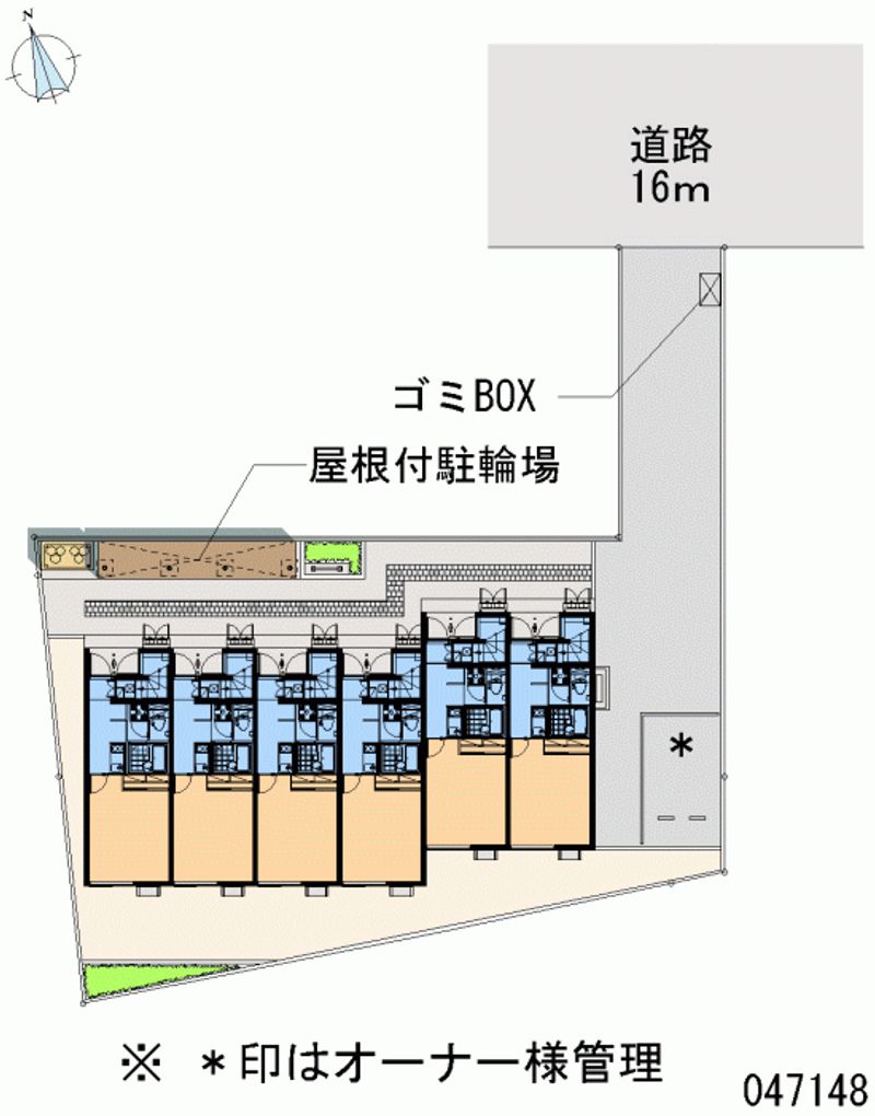 レオネクストシャトレーⅡ 区画図