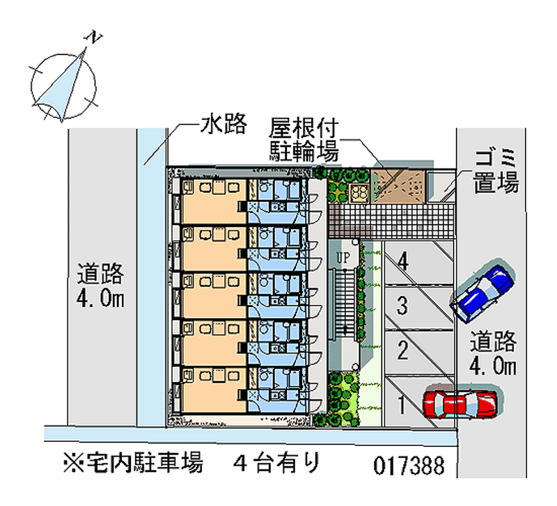 17388 Monthly parking lot