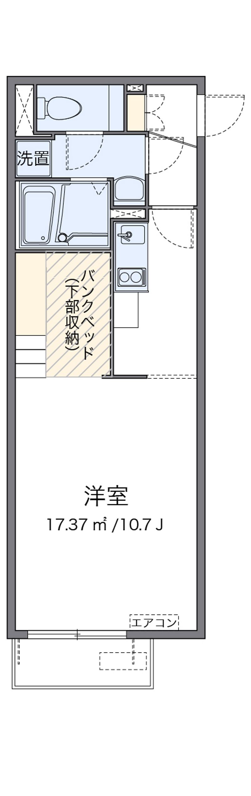 ミランダメルベーユ 間取り