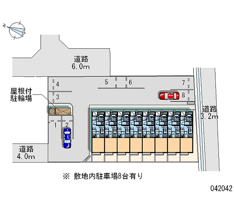 レオネクスト倉富 月極駐車場