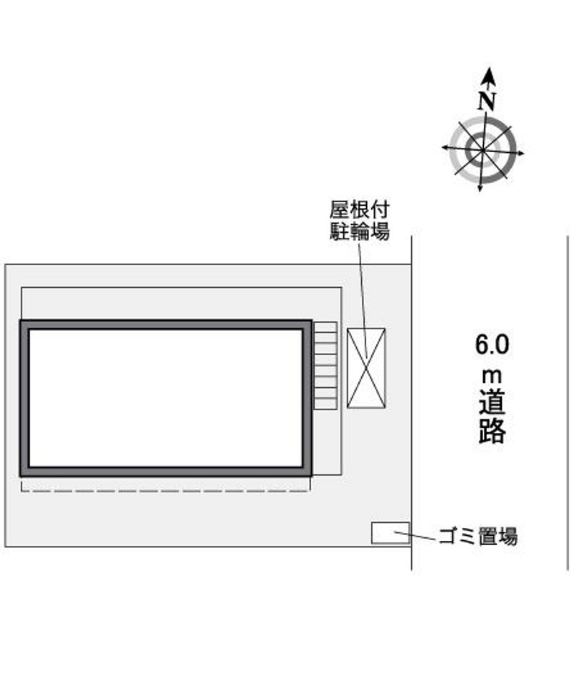 レオパレススズキ 配置図