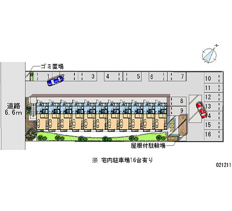 21211 Monthly parking lot