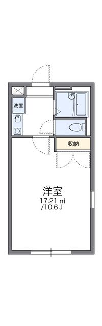 レオパレス金子 間取り図