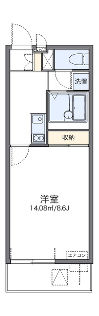 レオネクストＣａｒｐｅＤｉｅｍ 間取り図