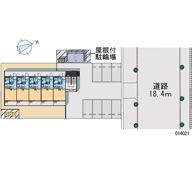 レオパレスＡＮＮＥＸ 区画図