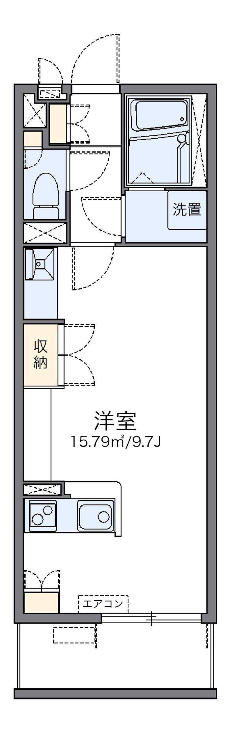 レオネクスト長府駅前 間取図