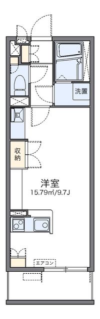 レオネクスト長府駅前 間取り図