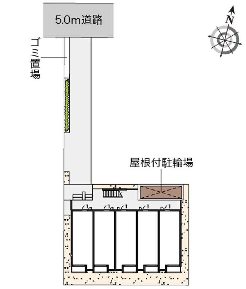 ミランダラウレア湘南 配置図