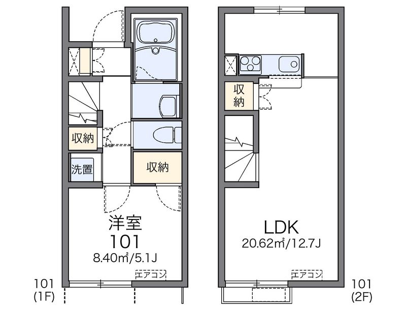 レオネクスト七番街 間取図
