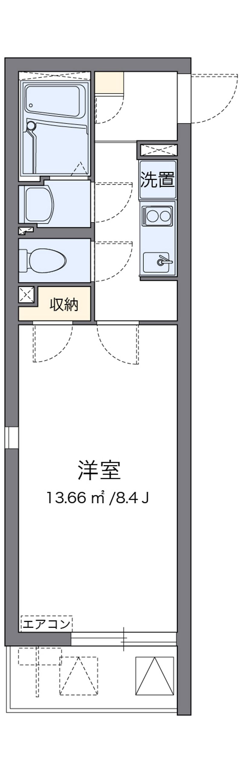 クレイノＵ＆ＳⅣ 間取り