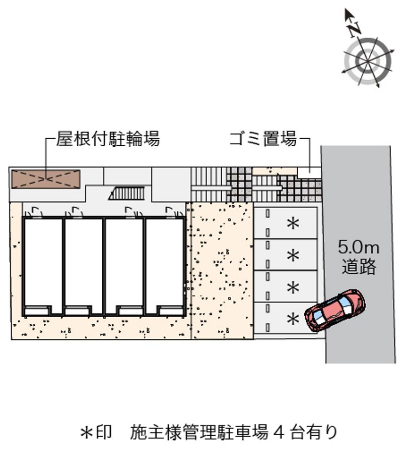 クレイノＤＯＧＷＯＯＤ 配置図