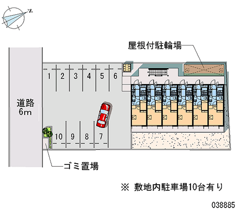 レオパレスさくら 共用部分