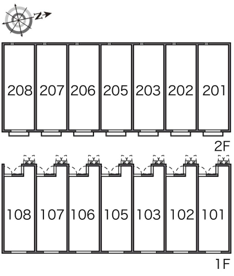 レオネクストエスペランサ 間取り配置図
