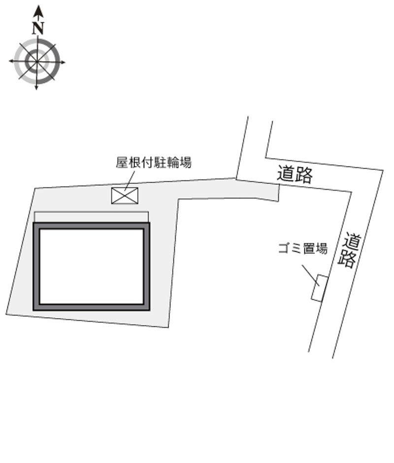 レオパレスグリーンパレス 配置図