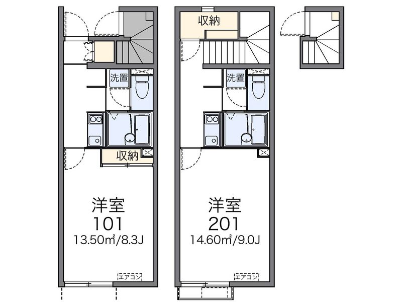 レオネクストラ　ファミーユ 間取図