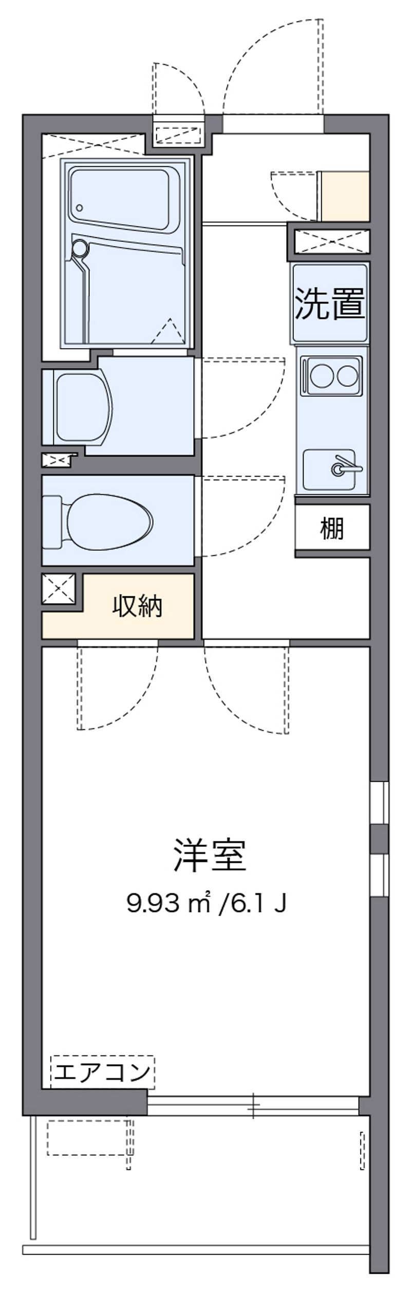 クレイノレスタ 間取図