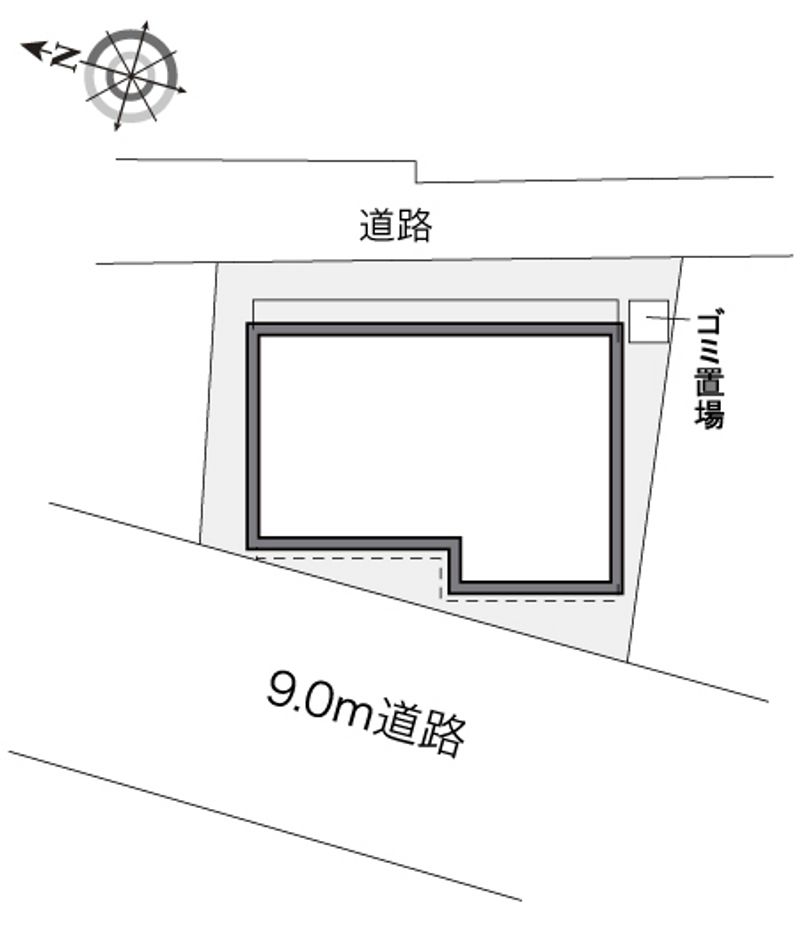 レオパレスメゾン 配置図