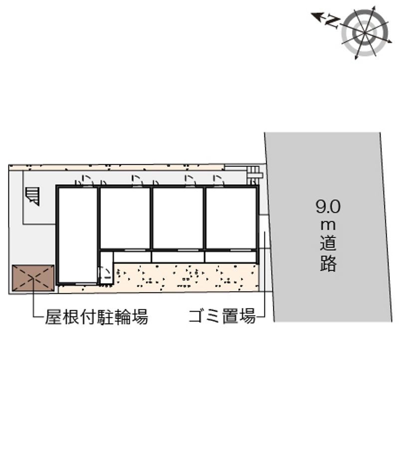 クレイノＳｅｎｓｕｉⅤ 配置図