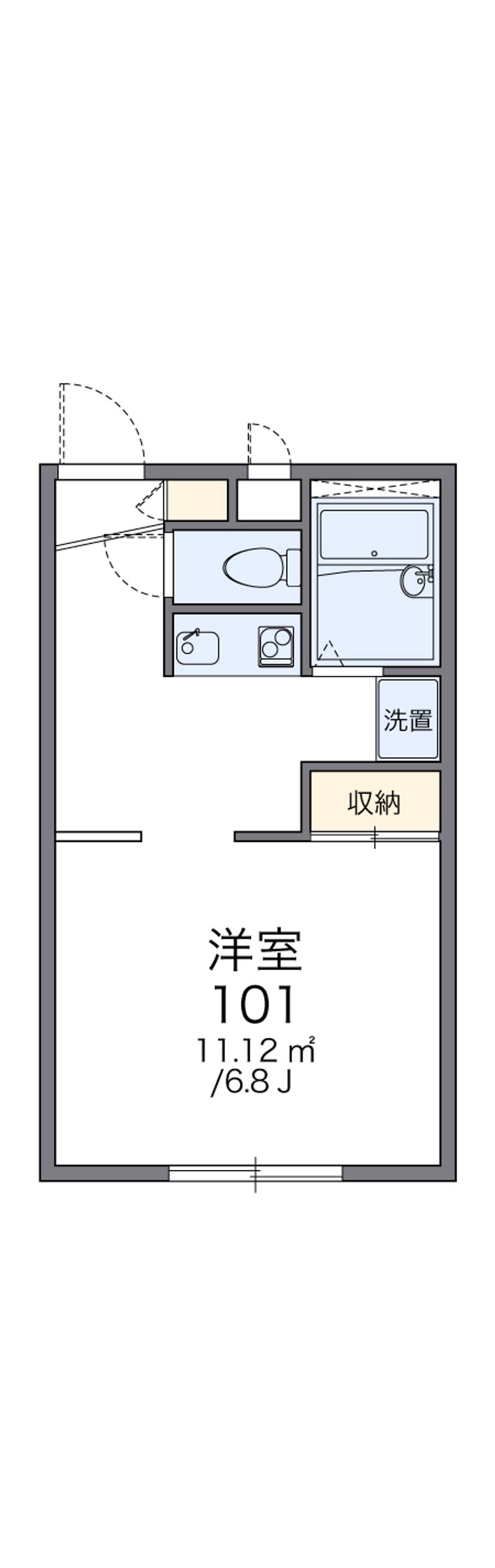レオパレスＩ’ｓ 間取図
