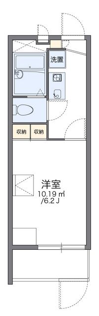 レオパレスかおり 間取り図