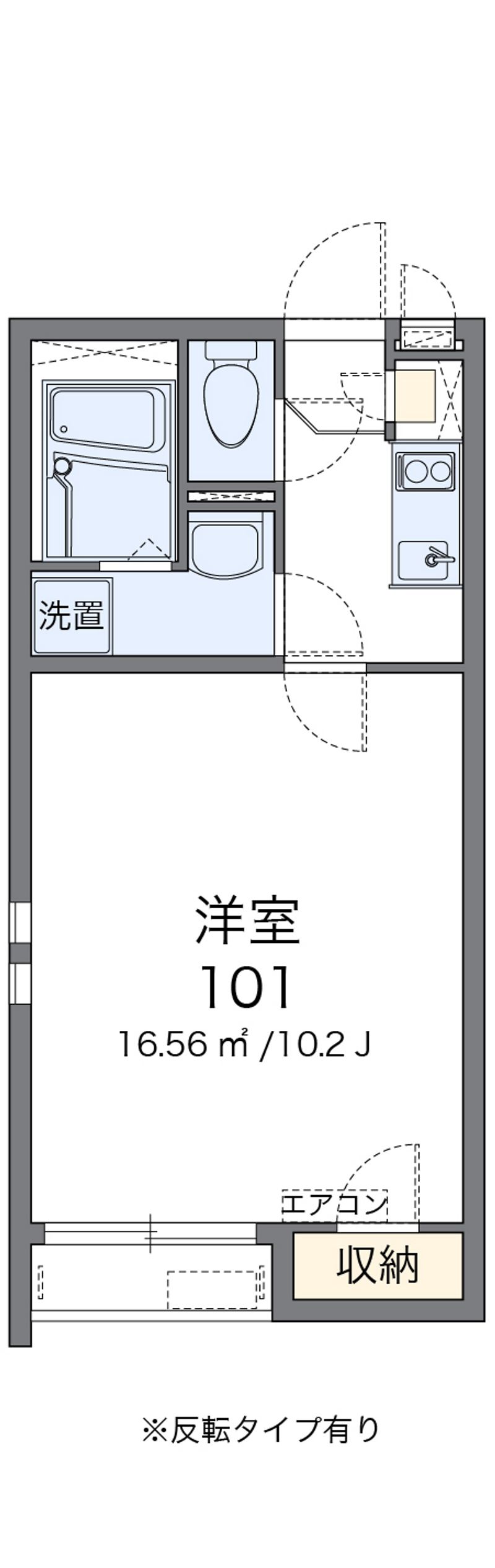 クレイノエストカーサ 間取図