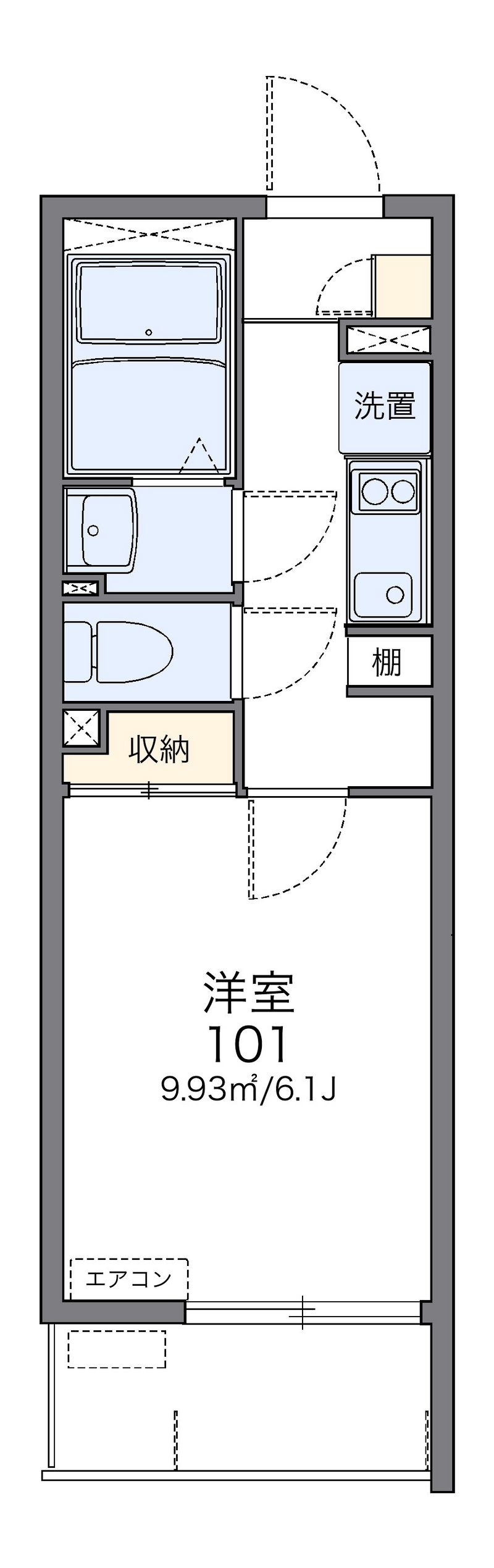 レオネクストノワール久が原 間取図