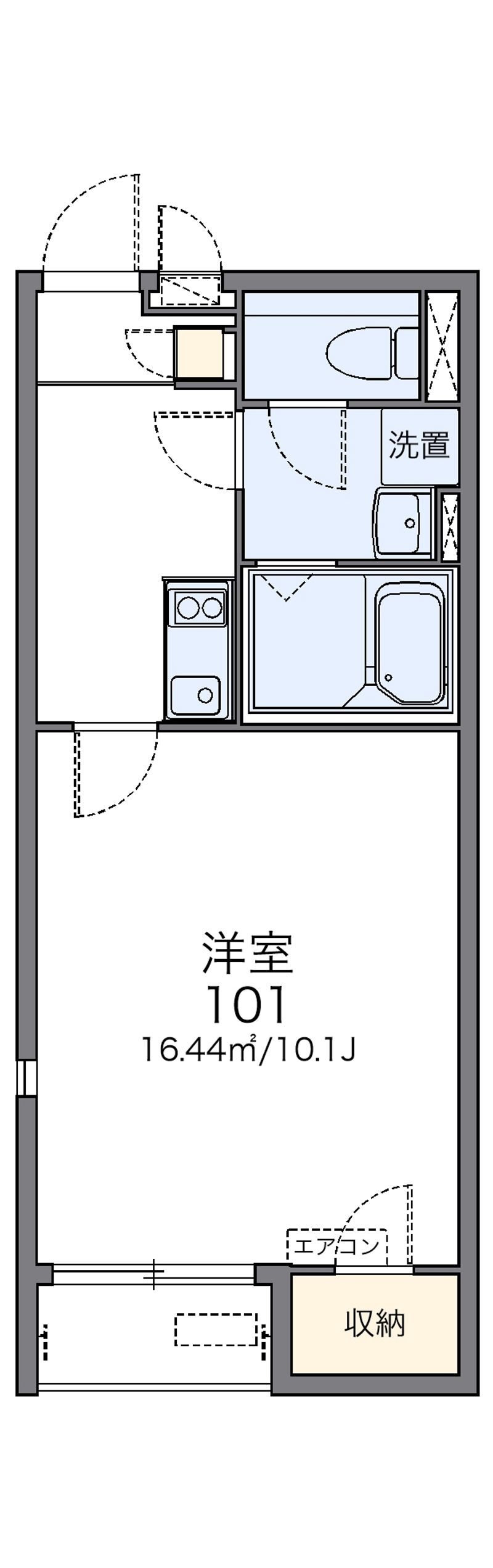 レオネクストメープルコート 間取図