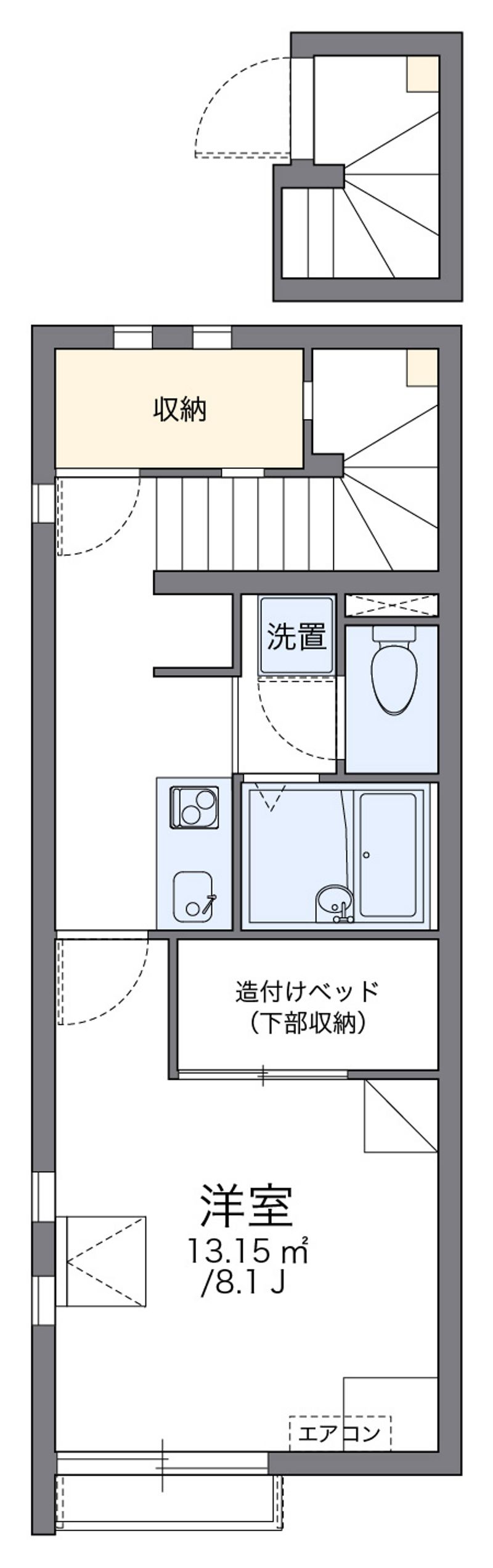 レオネクストツートパーズ 間取図