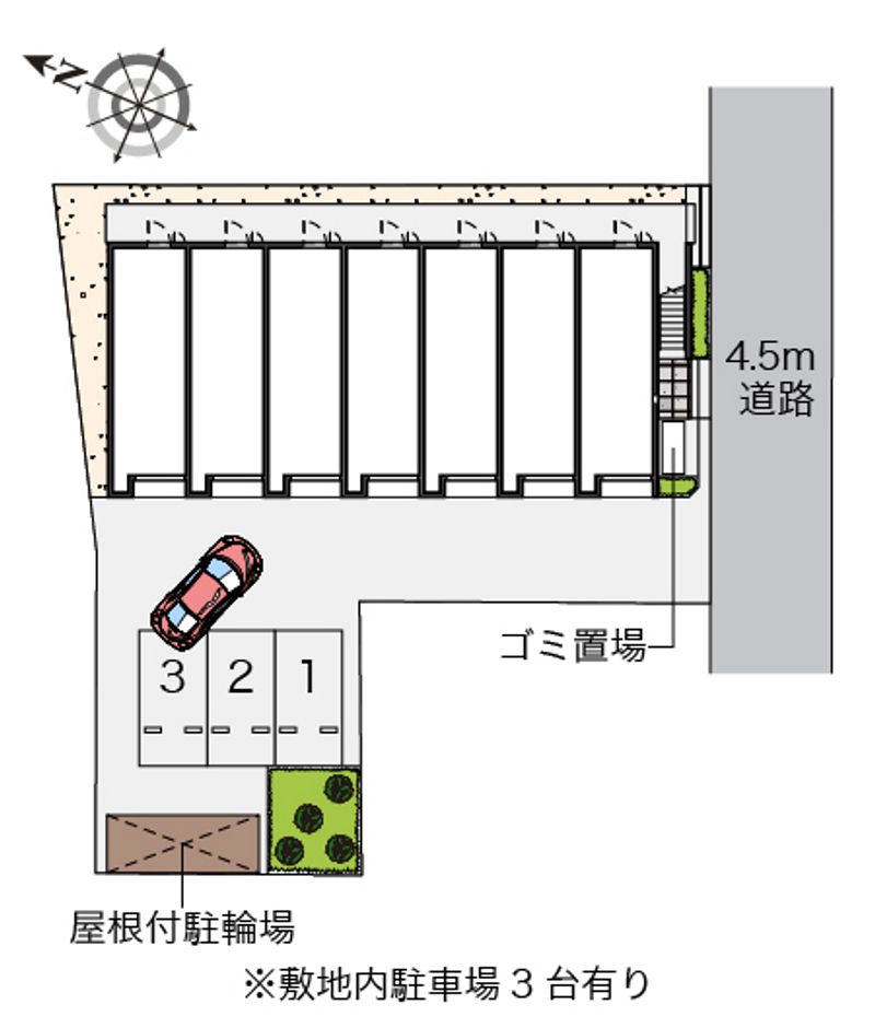 レオネクストクレール 配置図