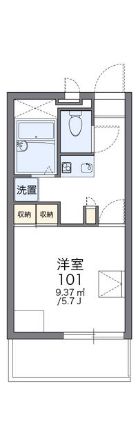 レオパレスＷｉｓｈ 間取図