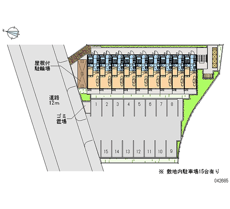 42685 Monthly parking lot