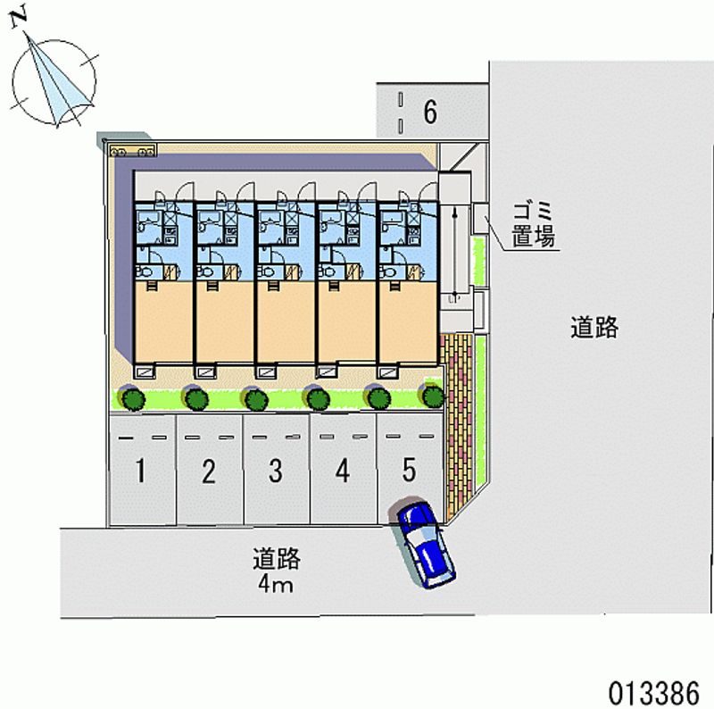 レオパレスヴェネッセ 月極駐車場