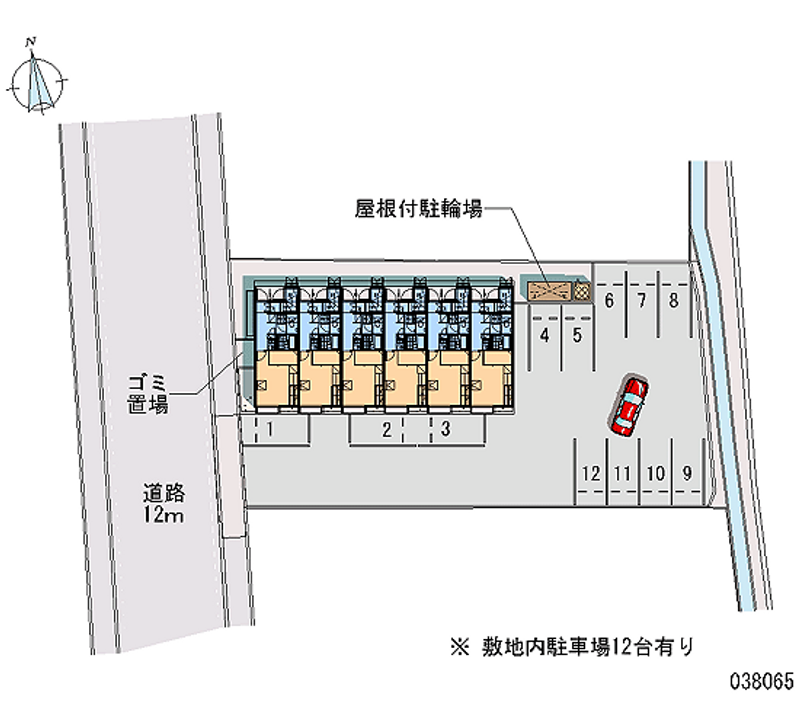 38065 Monthly parking lot