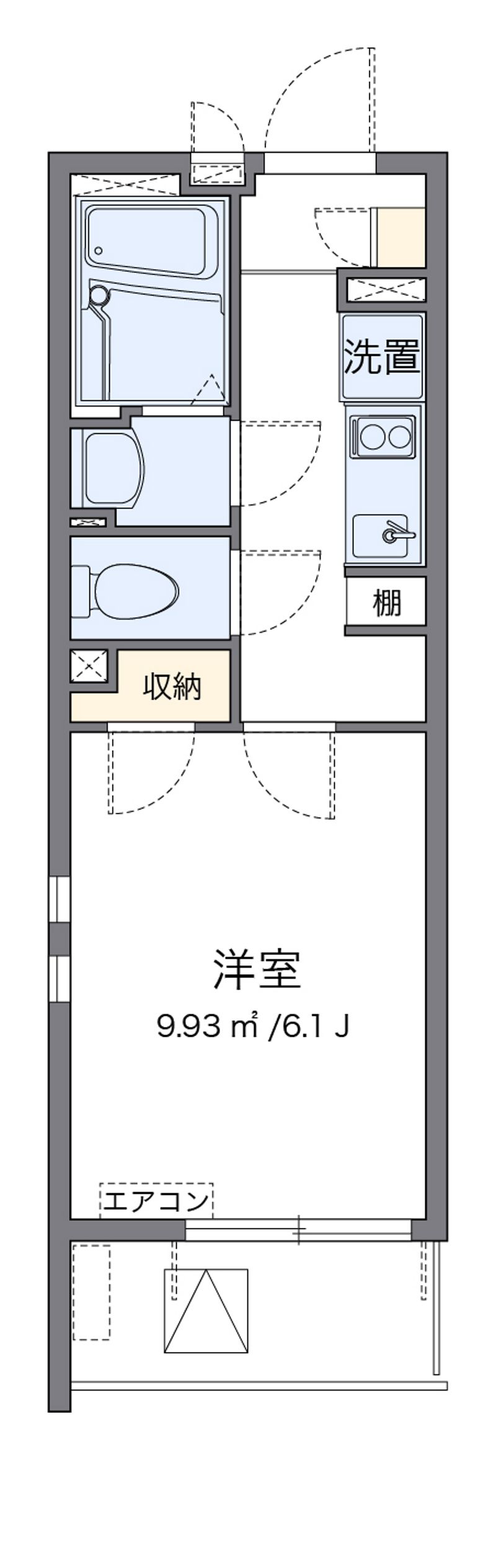 クレイノのぞみⅡ 間取図
