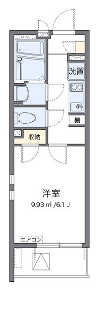 クレイノのぞみⅡ 間取り図