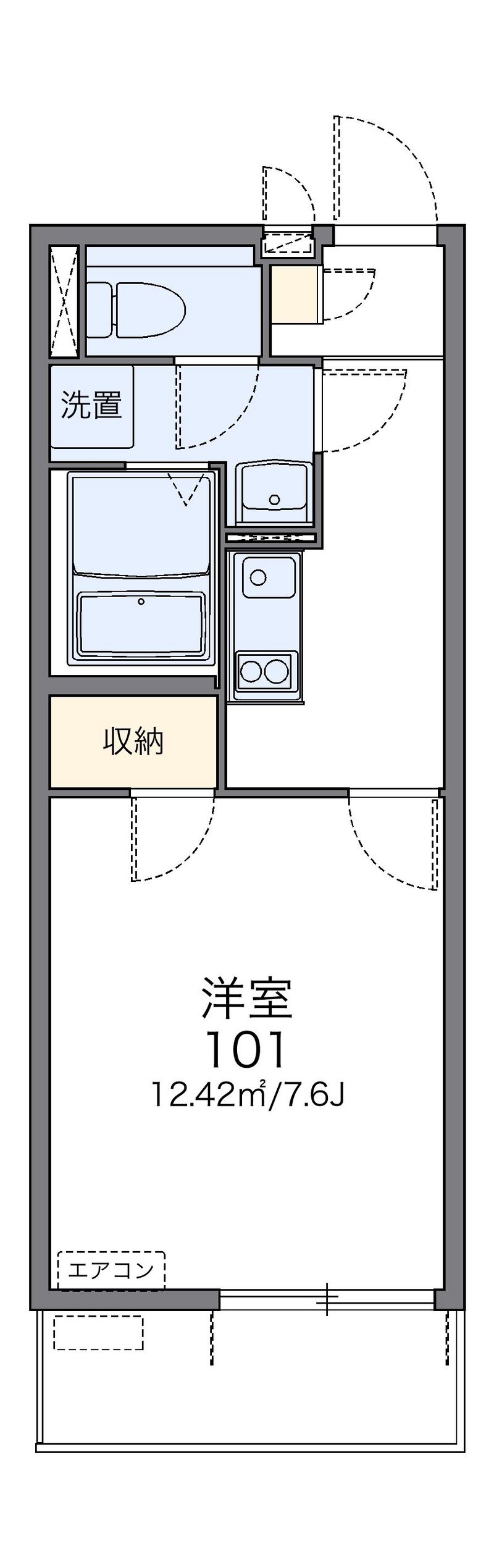 レオネクスト見沼　コヅチ 間取図