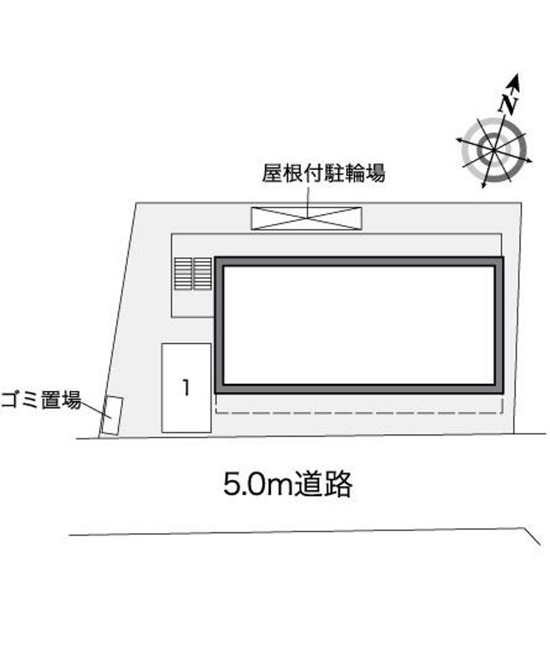 レオパレスグランヴィア 配置図