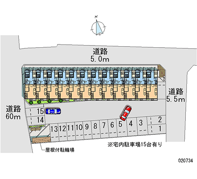 20734月租停車場