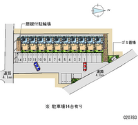 レオパレスマ・メゾン駅南 区画図