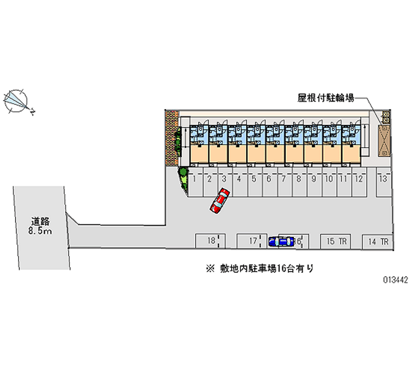 13442月租停車場