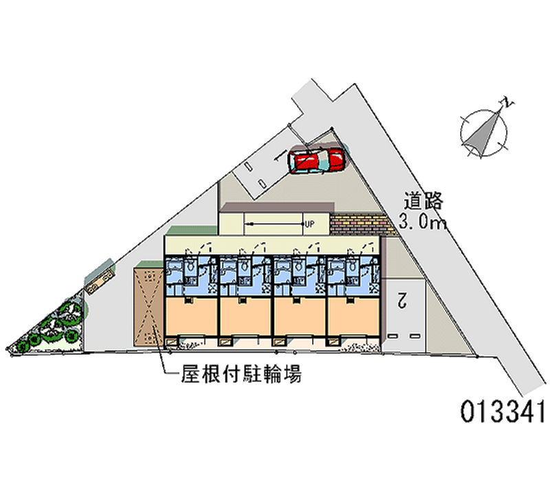 13341月租停车场