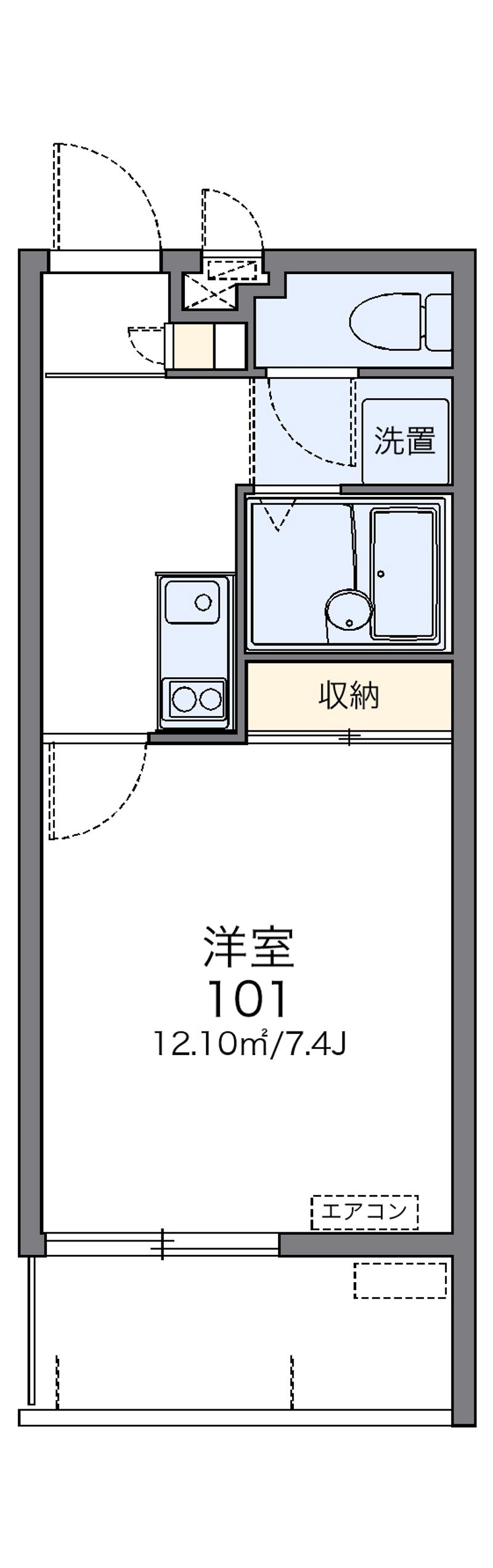 レオネクストＢｅｎｅ 間取図