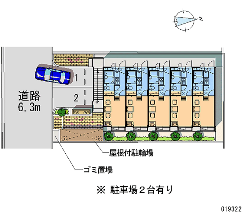 レオパレスＳＨＯＵ 月極駐車場