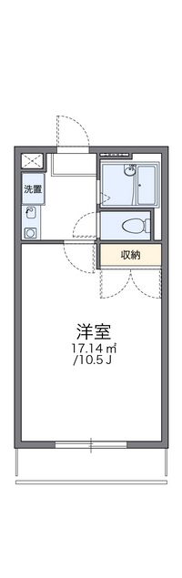 レオパレスシャルマン 間取り図