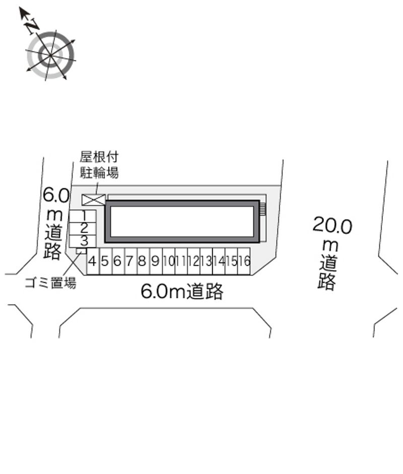 レオパレス恵 配置図